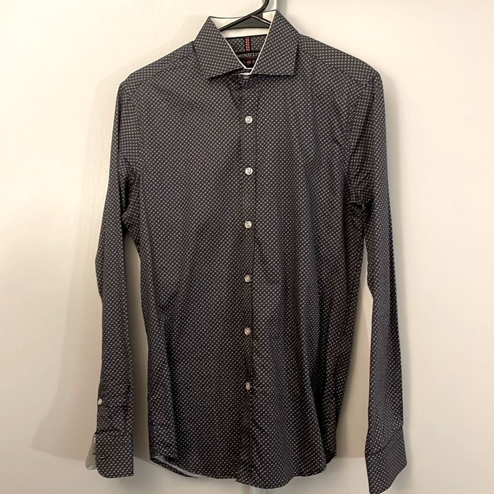 MENZCLUB Australia  European Fabric Small 37-38 Button-Down, 100% Cotton